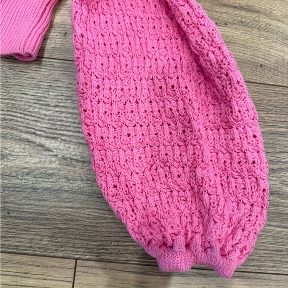 Altar'd State Pink V-Neck Sweater - Picture 4 of 4